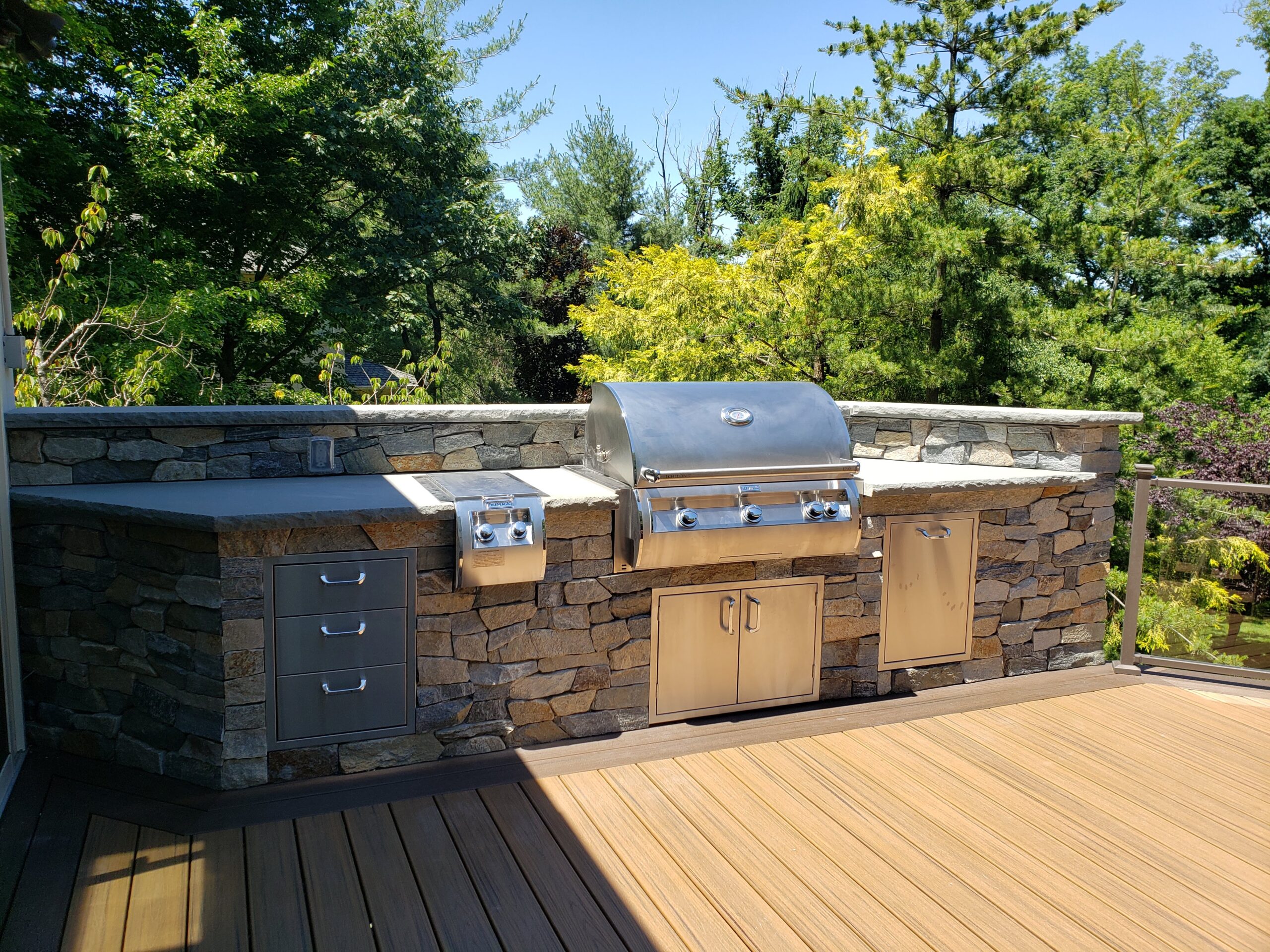 Outdoor Kitchen in Alpine NJ